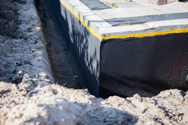 Professional Foundation Crack Repair technician working in Elizabeth, NJ